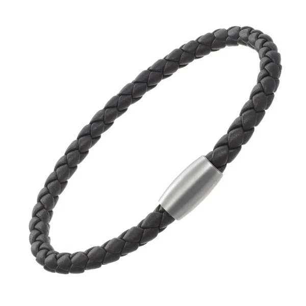 Mag-5 Woven Leather Bracelet