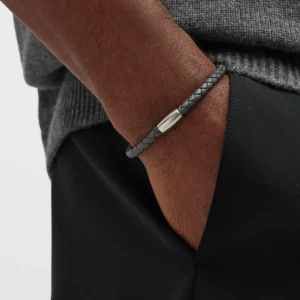 Mag-5 Woven Leather Bracelet