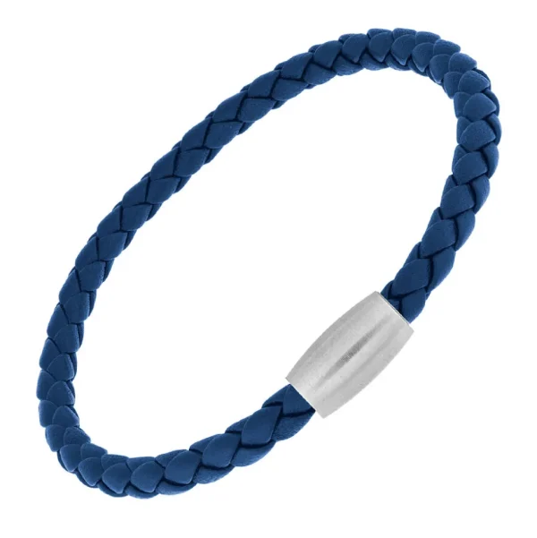 Mag-5 Woven Leather Bracelet