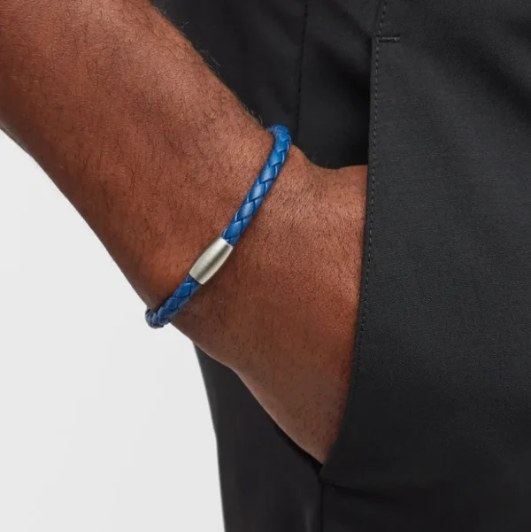 Mag-5 Woven Leather Bracelet