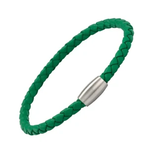 Mag-5 Woven Leather Bracelet