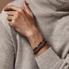 Men's Brown Bracelet Stack