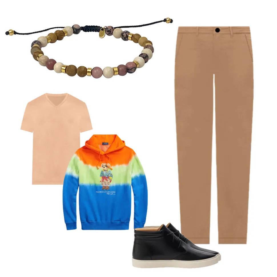 mm_mixed_color_bead_sterl_4.webp 8mm Mixed color Bead Sterling Pull Cord Bracelet