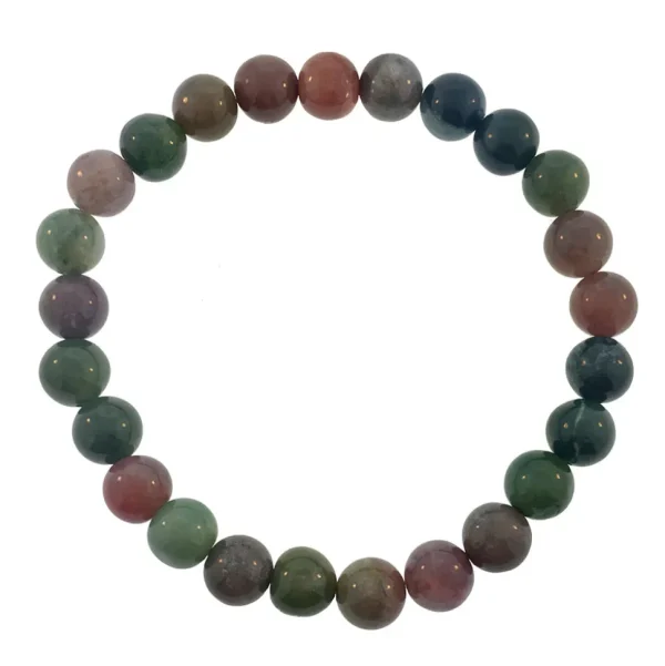 Natural Gem Beads Flex Bracelet