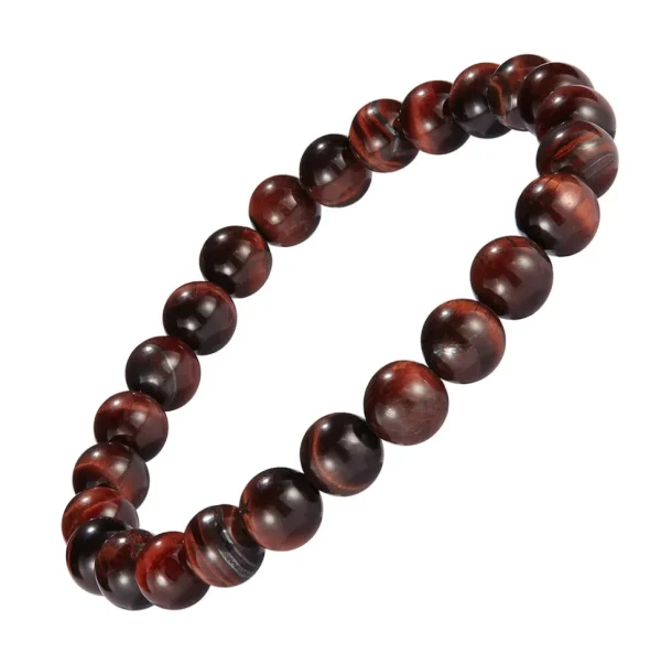 Natural Gem Beads Flex Bracelet