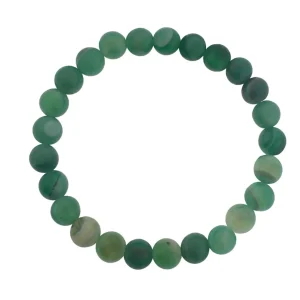Natural Gem Beads Flex Bracelet