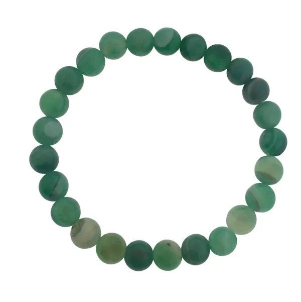 Natural Gem Beads Flex Bracelet
