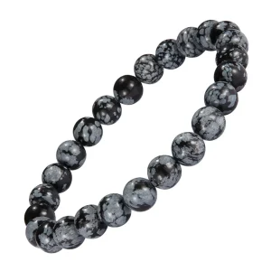 Natural Gem Beads Flex Bracelet