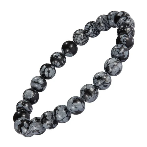 Natural Gem Beads Flex Bracelet