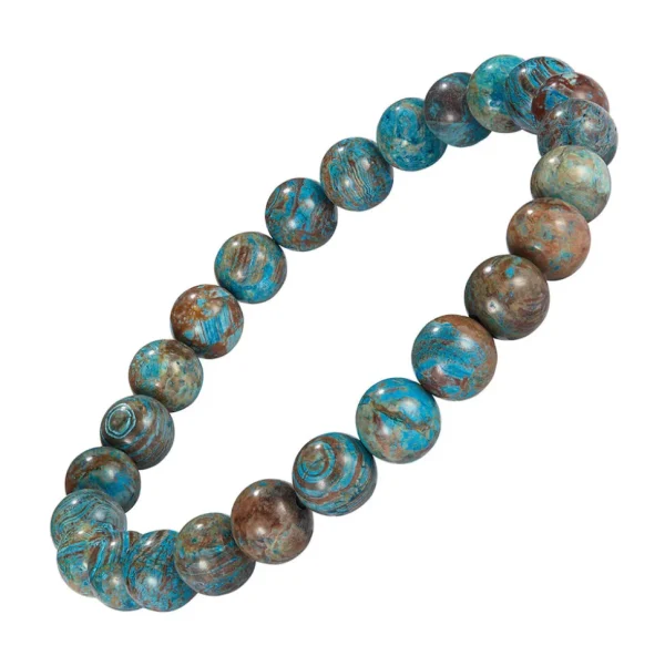 Natural Gem Beads Flex Bracelet