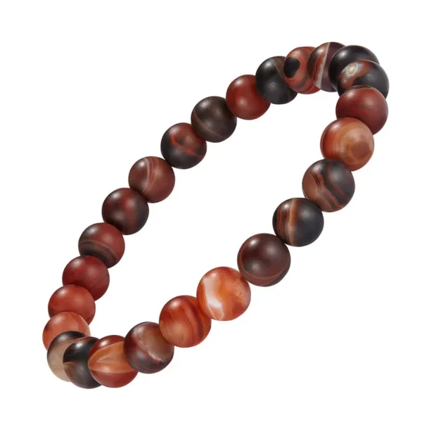 Natural Gem Beads Flex Bracelet