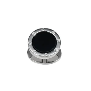 Onyx or White Mother of Pearl Rivet SINGLE Tuxedo Stud