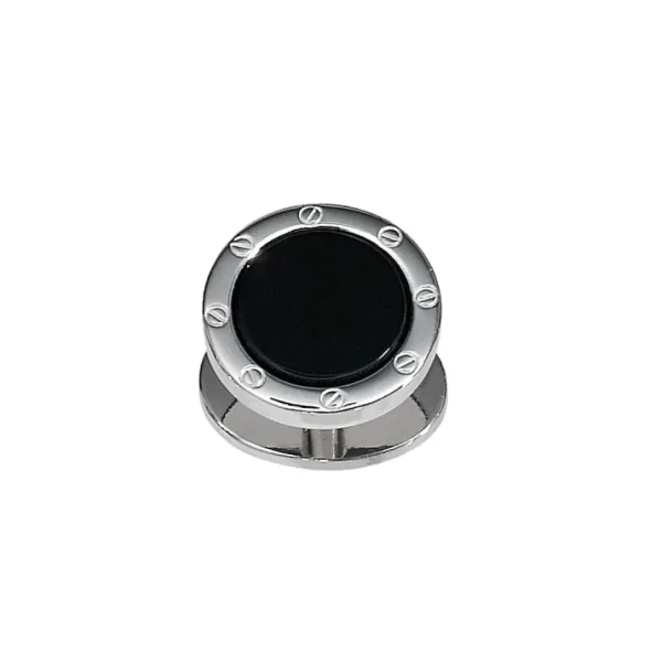 Onyx or White Mother of Pearl Rivet SINGLE Tuxedo Stud