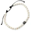 Pearl & Filigree Pull Bracelet
