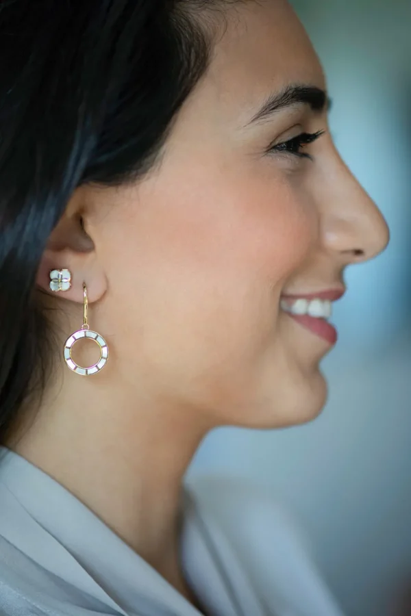 Petal Sterling Stud Earrings