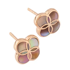 Petal Sterling Stud Earrings