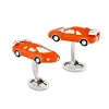 Race Car Sterling Cufflinks