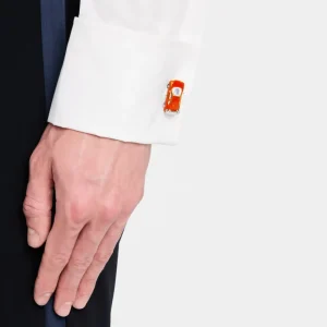 Race Car Sterling Cufflinks