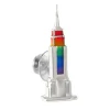 Rainbow Empire State Building Lapel Pin I Jan Leslie