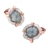 Stalactite White Jasper Sterling Cufflinks