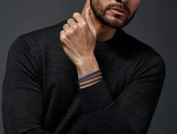 Woven Leather Bracelet Spring Fit